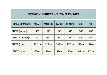 Steady Clothing - Blue Split Crown Panel Shirt