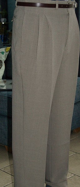 High Waisted Trousers - Taupe