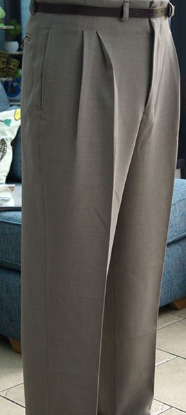 High Waisted Trousers - Taupe