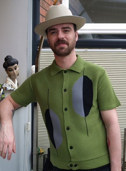The Boogaloo Knitted Shirt - Green