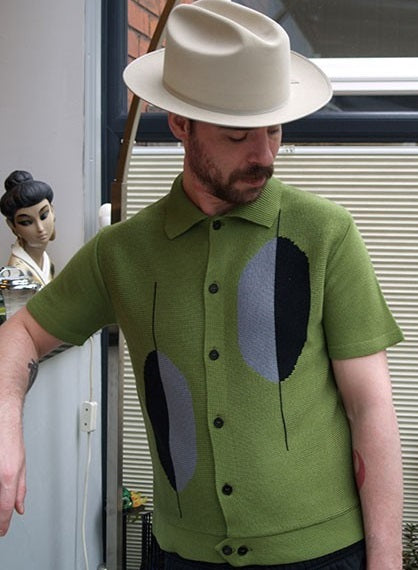 The Boogaloo Knitted Shirt - Green