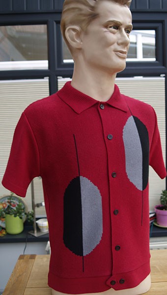 The Boogaloo Knitted Shirt - Red