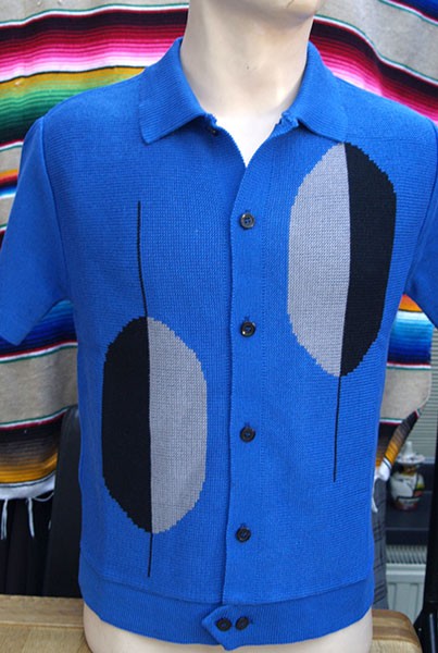 The Boogaloo Knitted Shirt - Royal Blue