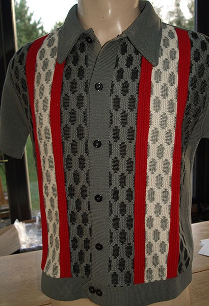 The Frug Knitted Shirt - Grey