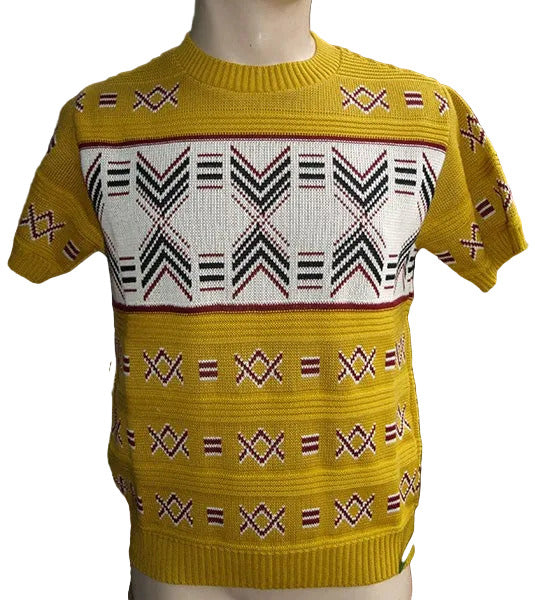 Thunderbird Knitted Top - Yellow