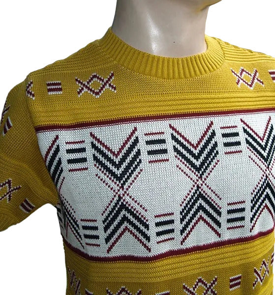 Thunderbird Knitted Top - Yellow