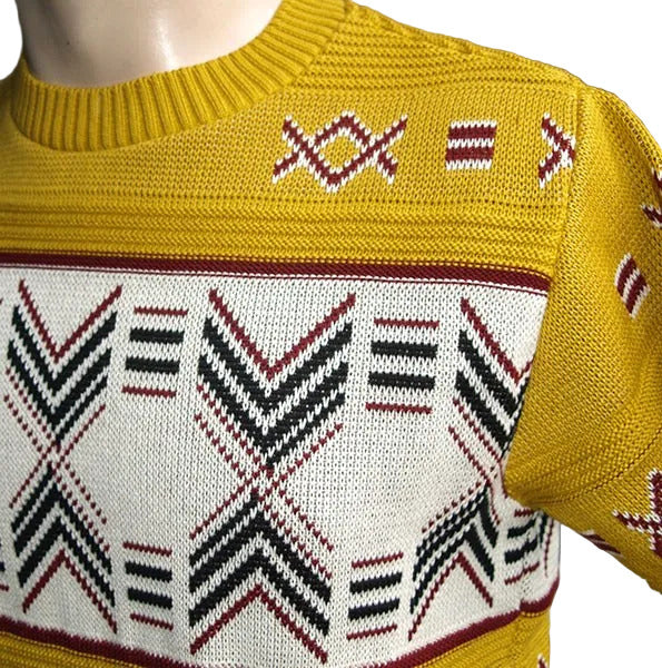 Thunderbird Knitted Top - Yellow